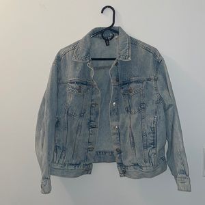 H&M oversized denim jacket